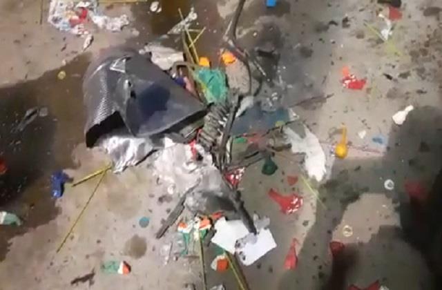 मातम में बदली त्योहार की खुशियां, गुब्बारा भरने वाला सिलेंडर फटने से दो की मौत 